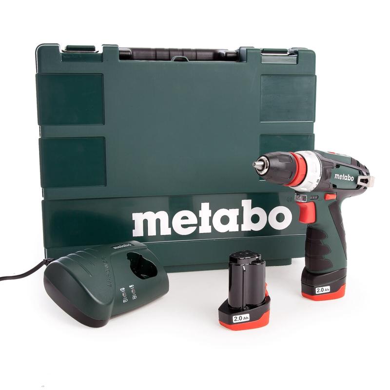 Акумуляторний дриль-шурупокрут Metabo PowerMaxx BS Quick Basic (600156500)