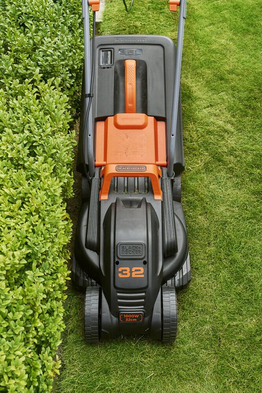 Газонокосарка електрична BLACK+DECKER BEMW351