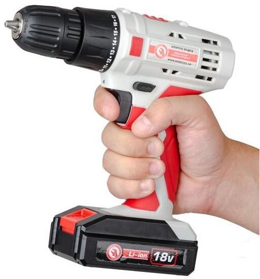 Шурупокрут акумуляторний INTERTOOL DT-0315