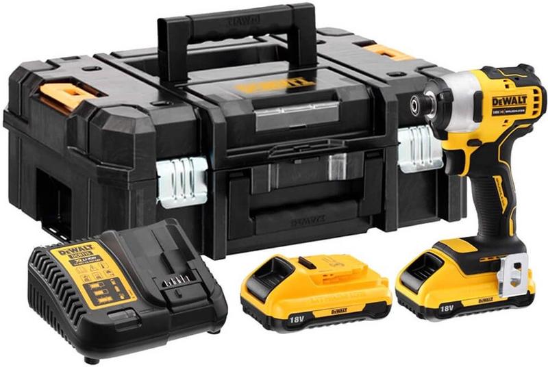 Шурупокрут акумуляторний ударний безщітковий DeWALT DCF809D2T