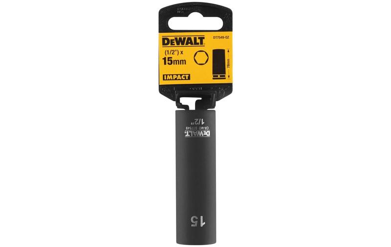Головка торцева ударна DeWALT "IMPACT", 1/2 "х15 мм (DT7549)