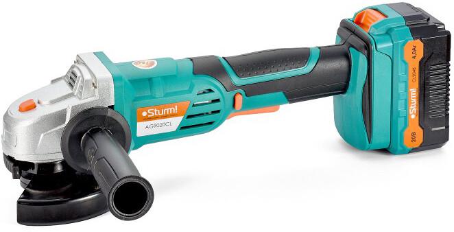 Акумуляторна углошлифовальная машина Sturm AG9020CL
