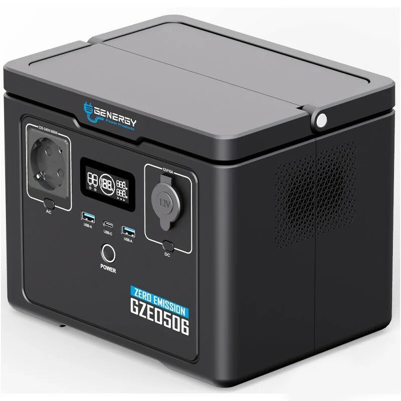 Зарядна станція GENERGY ZERO GZE-0506 (512 Вт·год / 600 Вт)