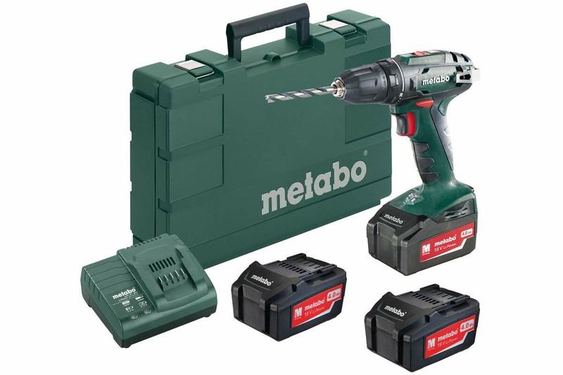 Акумуляторний дриль-шурупокрут Metabo BS 18 Set (602207960)