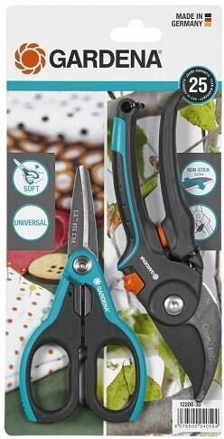 Секатор Gardena Comfort B/M + ножиці SchnippSchnapp (12200-20.000.00)