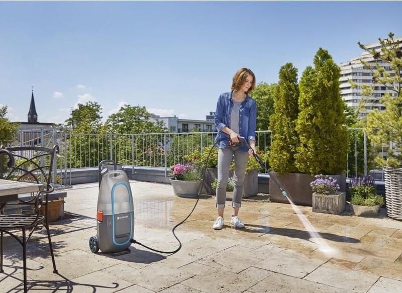 Акумуляторна мийка високого тиску Gardena AquaClean Li-40/60 без акумулятора (09341-55.000.00)