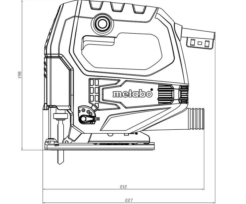 Лобзик Metabo STEB 65 Quick (601030000)