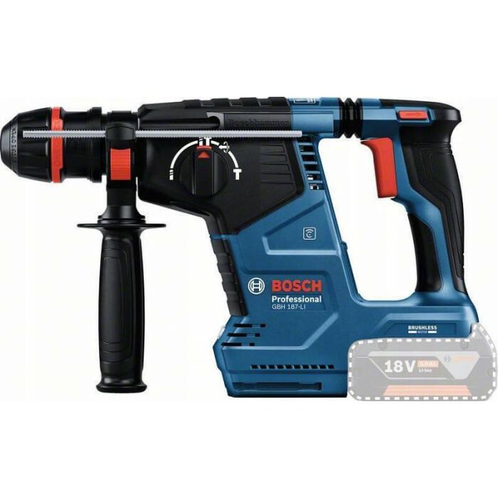Акумуляторний перфоратор Bosch GBH 187-LI ONE Chuck (0611923120) (без АКБ та ЗП)
