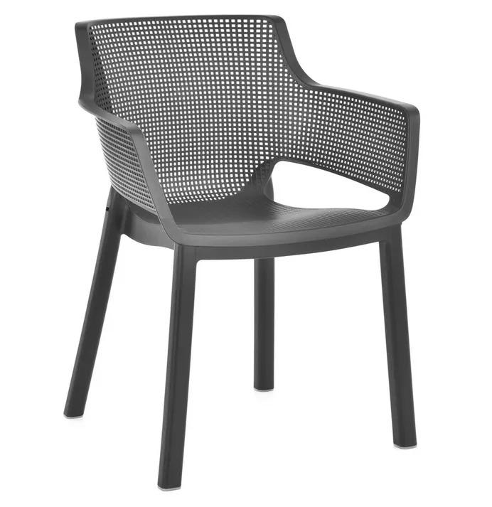 Крісло садове HECHT ELISA GRAPHITE CHAIR (HECHTELISAGRAPHITECHAIR)
