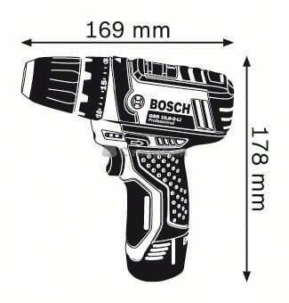 Акумуляторний шурупокрут Ni Bosch GSR GSR 12V-15-LI L-BOXX ready (0601868109)