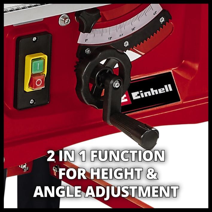 Пила циркулярна настільна Einhell TC-TS 254 eco (4340505)