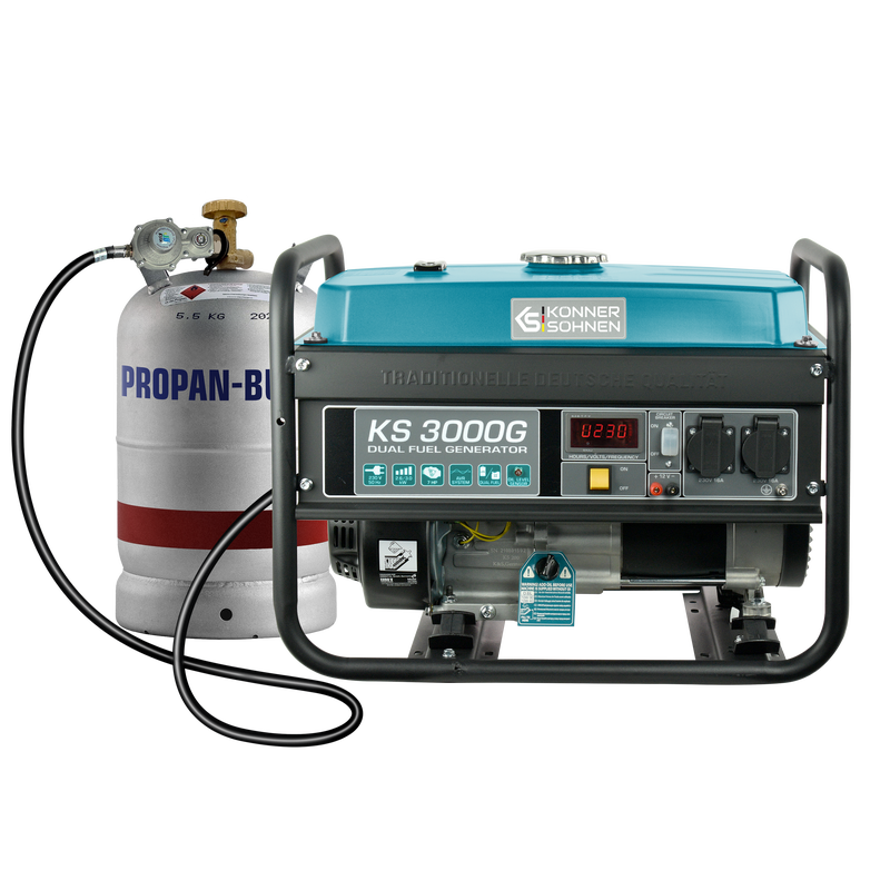 Генератор газобензиновий «Könner & Söhnen» KS 3000G