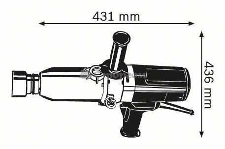 Імпульсний гайкокрут Bosch GDS 30 (0601435108)