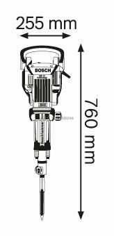 Відбійний молоток Bosch GSH 16-30 (0611335100)