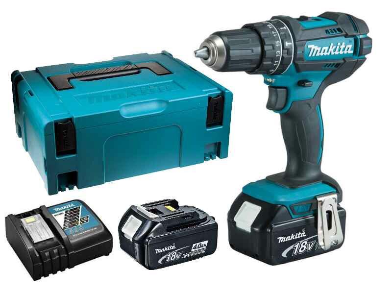 Акумуляторний дриль-шурупокрут Makita DHP482RMJ