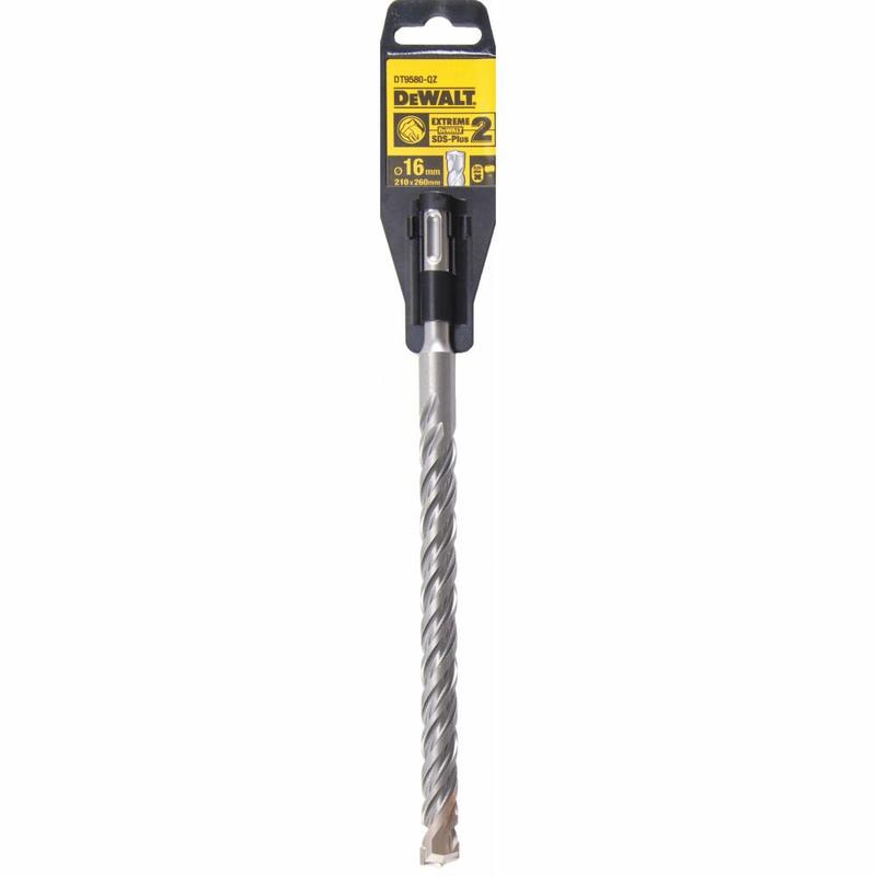 Бур DeWALT "SDS-Plus EXTREME2", 16x260x200мм