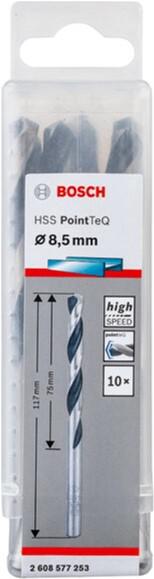 Свердло Bosch 10 HSS PointTeQ 8.5 мм, 10 шт (2608577253)