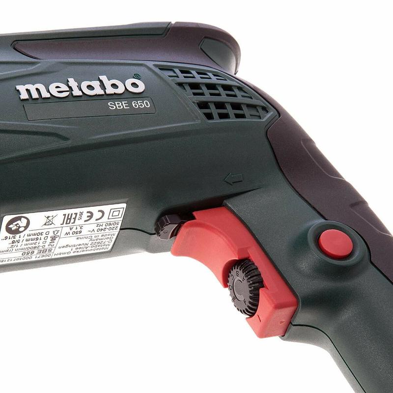 Дриль ударний Metabo SBE 650 (600671500)