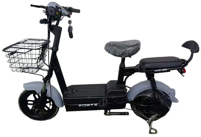 Акумуляторний велоскутер Forte LUCKY-WS500 (сірий) (145066)