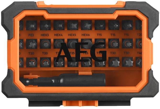 Набір викруткових насадок ударних AEG 25 мм, HEX- 1/4 "30 шт. В футлярі (AAKSD31)