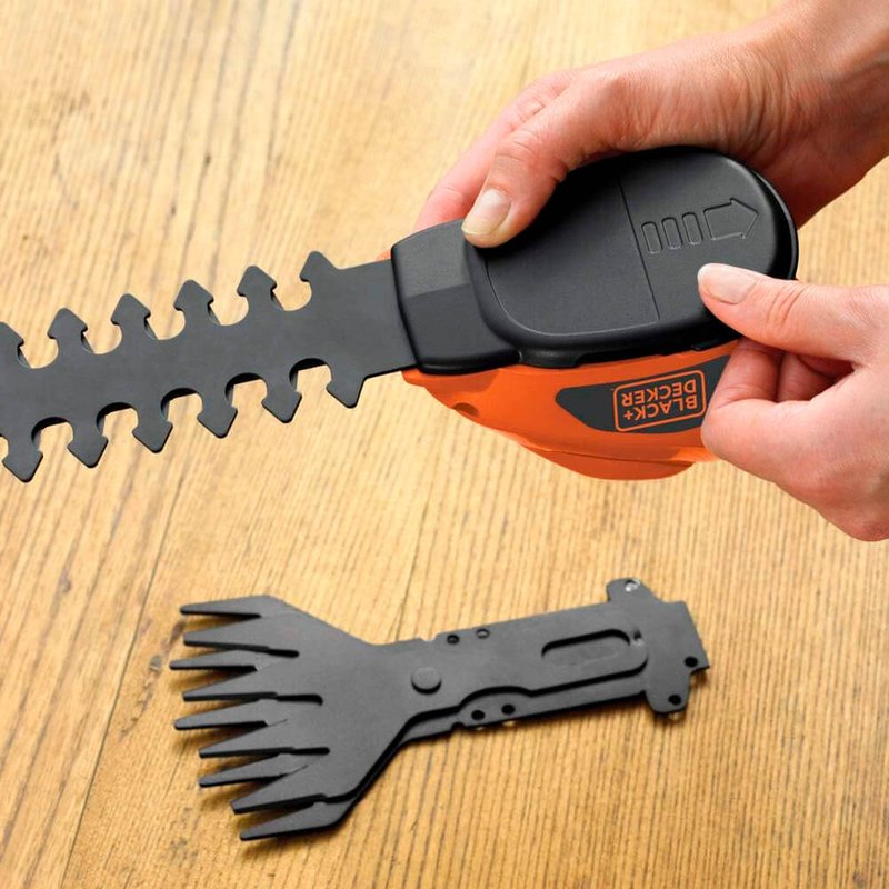Кущоріз-ножиці акумуляторні BLACK+DECKER GSL700KIT