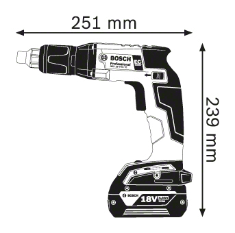 Акумуляторний шурупокрут Bosch GSR 18 V-EC TE (06019C8003) (без акумулятора і ЗП)