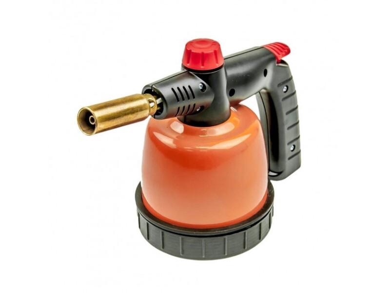 Лампа паяльна Sturm газова 190г/360 мл з п'єзопідпалом (8160101)