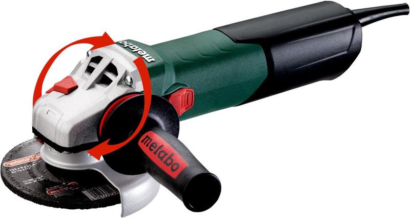 Кутова шліфувальна машина мережева Metabo WE 19-125 Q M-Brush (613105000)
