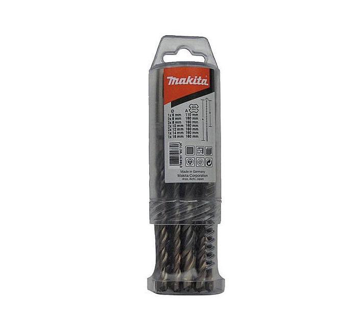 Набір бурів Makita SDS-PLUS V-PLUS 12 шт. (B-49080)