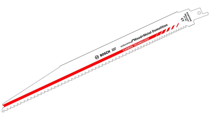 Полотно Bosch S1267XHM Endurance for Wood + Metal Demolition (2608653273)