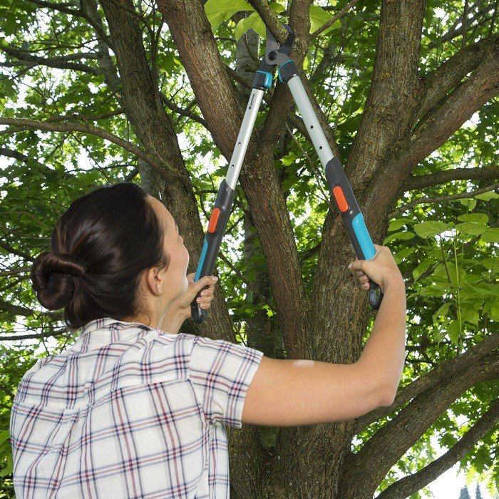 Сучкоріз телескопічний для зелених гілок до 42 мм Gardena TeleCut 520-670 B (12005-20)