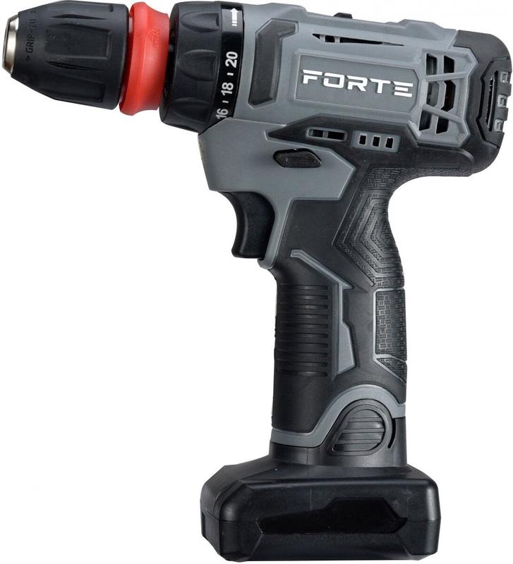 Дриль шурупокрут акумуляторний Forte CDR 1820-2B2 (87757)