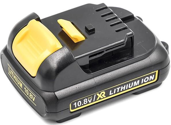 Акумулятор PowerPlant для шурупокрутів та електроінструментів DeWALT 10.8 V, 2 Ah, Li-ion (TB920624)