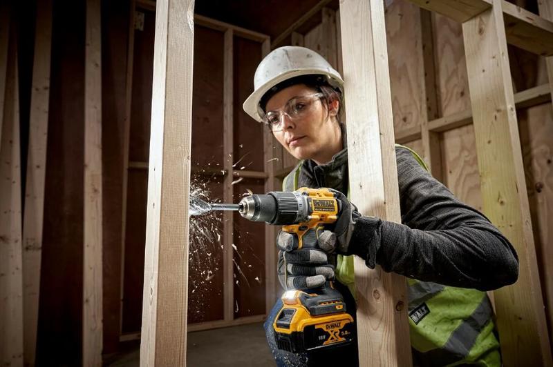 Дриль-шурупокрут акумуляторний безщітковий ударний DeWalt DCD805P2T