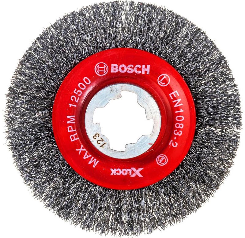 Кільцева щітка Bosch X-LOCK 115 мм, 0.3 мм (2608620732)