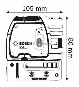 Точковий лазер Bosch GPL 3 (0601066100)