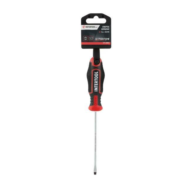 Викруткa SL4х100 мм Intertool VT-3403