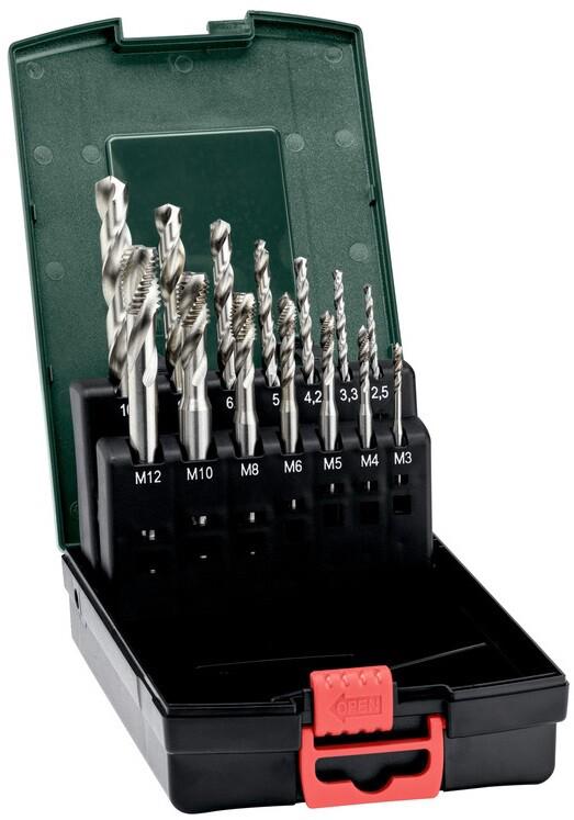 Набір машинних мітчиків 14 шт. Metabo (627114000)