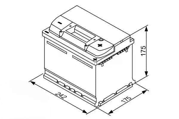 Акумулятор Bosch S3 004 (0092S30041)