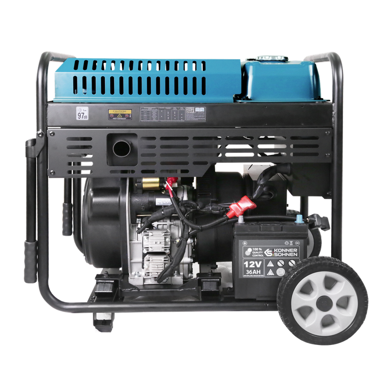 Дизельний інверторний генератор Könner&Söhnen KS 9500iDЕ ATSR
