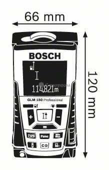 Лазерний далекомір Bosch GLM 150 (0601072000)