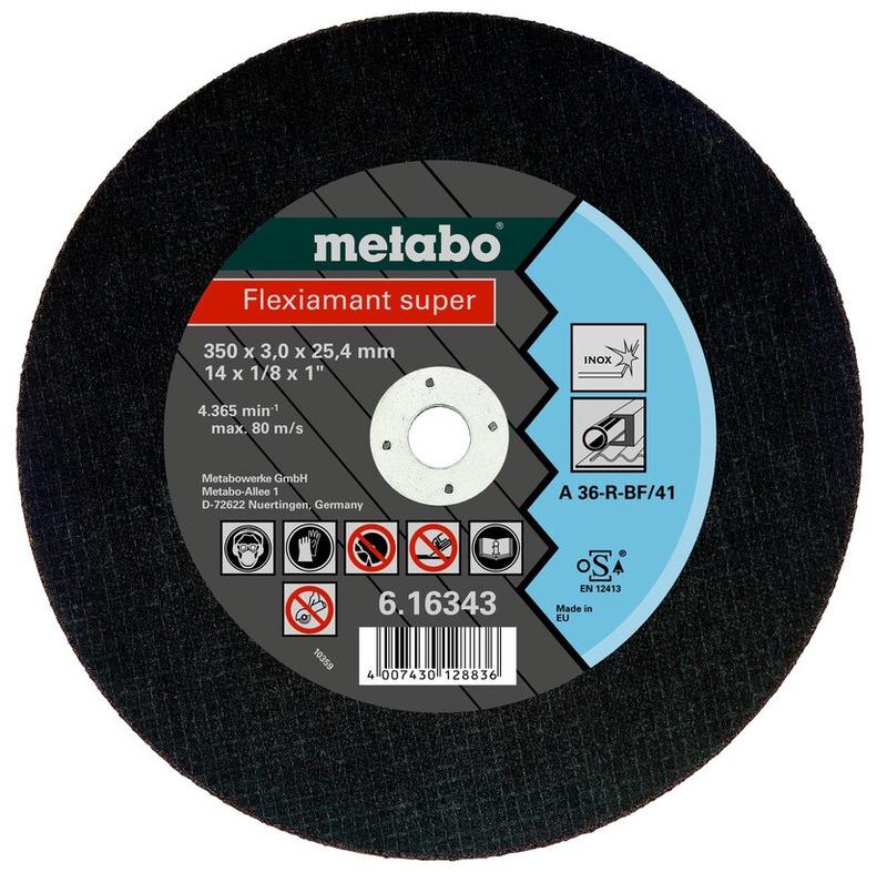 Круг відрізний Metabo Flexiamant Super Premium A 36-R 350x3x25.4 мм (616343000)