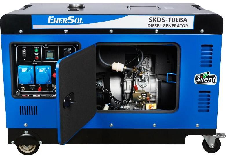 Дизельний генератор EnerSol SKDS-10EBA