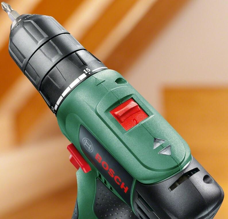 Акумуляторний дриль-шурупокрут Bosch EasyDrill 1200 2 акумулятора (06039A210B)
