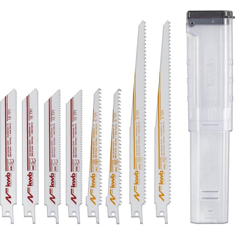 Набір пилок до сабельной пилі KWB 576090