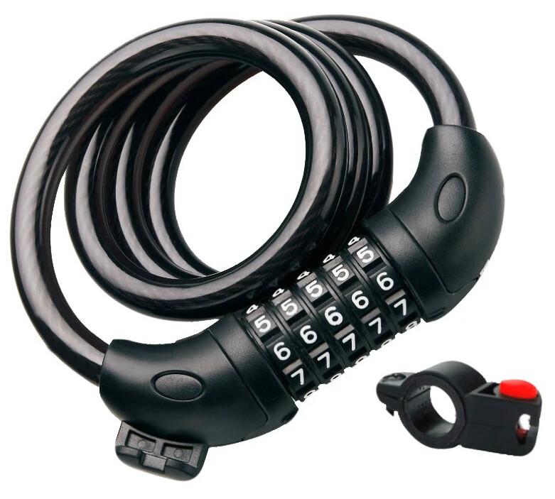 Замок велосипедний Vulkan ВК001 (12х1000 мм) (91399)