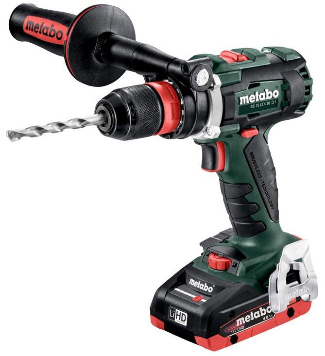 Акумуляторний шурупокрут Metabo BS 18 LTX BL Q I LiHD 2x4.0 Ah (602351800)