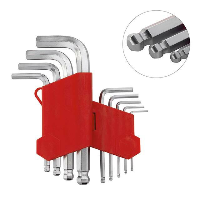 Набір Г-подібних ключів Intertool 9 шт. (HT-0605)