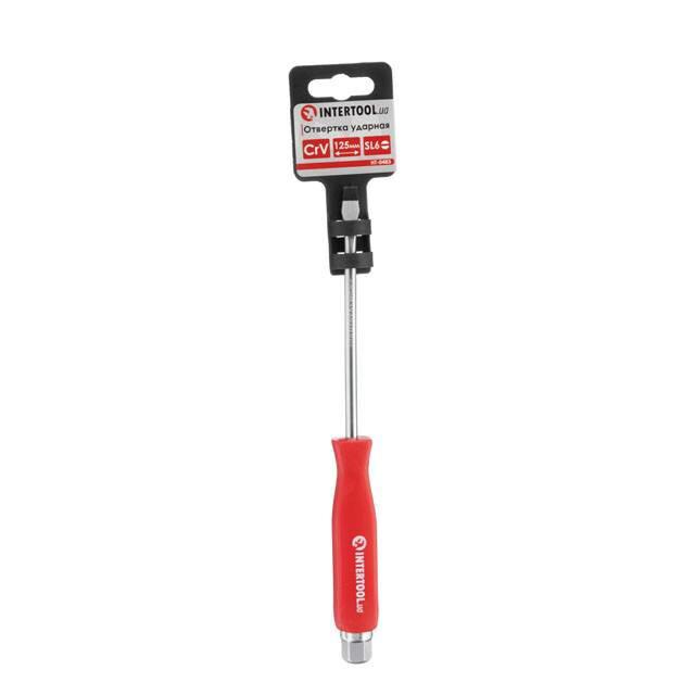 Викрутка ударна Intertool SL6х125 мм (HT-0483)