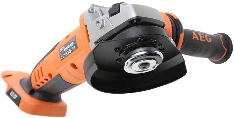 Акумуляторна кутова шліфувальна машина AEG BEWS18-125-0 (4935431998) (без акумулятора і ЗП)